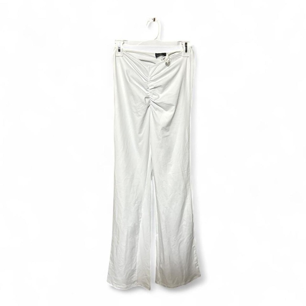White Fox Pants - White- Medium
